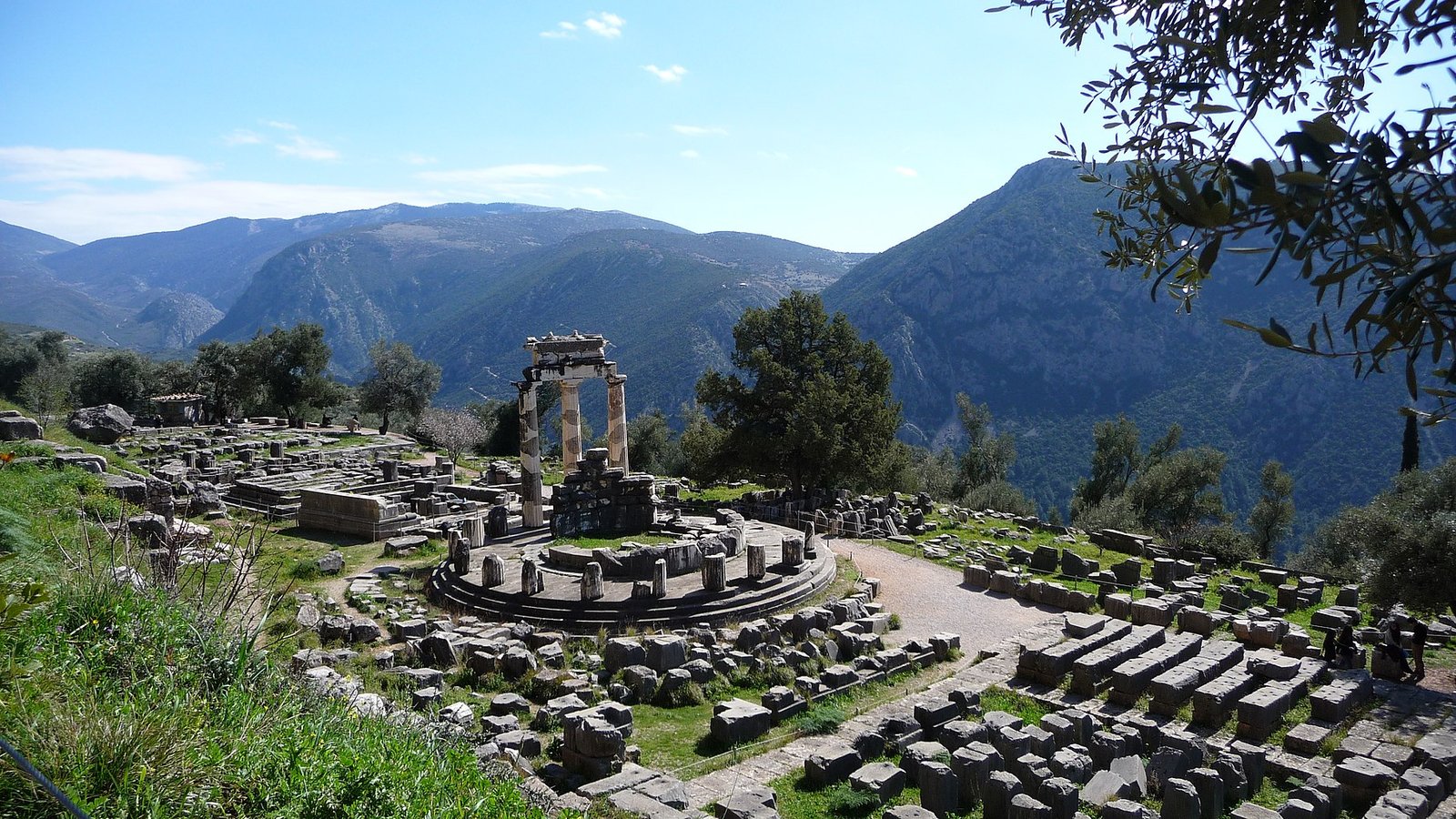 The Sanctuary of Athena Pronaia