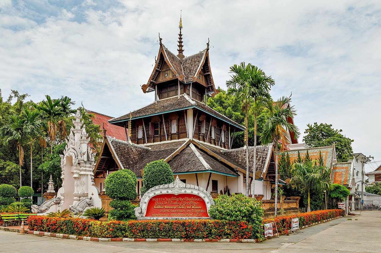 Chiang Mai, Thailand: Buddhist Manuscript Library and Museum